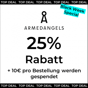 25% Rabatt bei Armed Angels