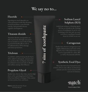 Natch Natural Toothpaste Tablets 