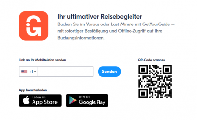 Get Your Guide App