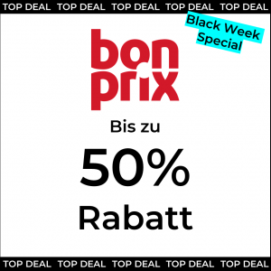 Bis zu 50% Rabatt bei bonprix