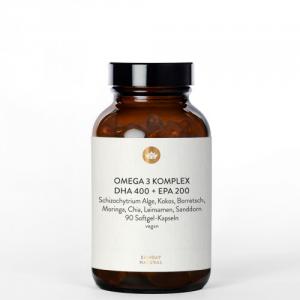 OMEGA 3 KOMPLEX SOFTGEL KAPSELN VEGAN