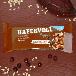HAFERVOLL Flapjack Kakao-Haselnuss